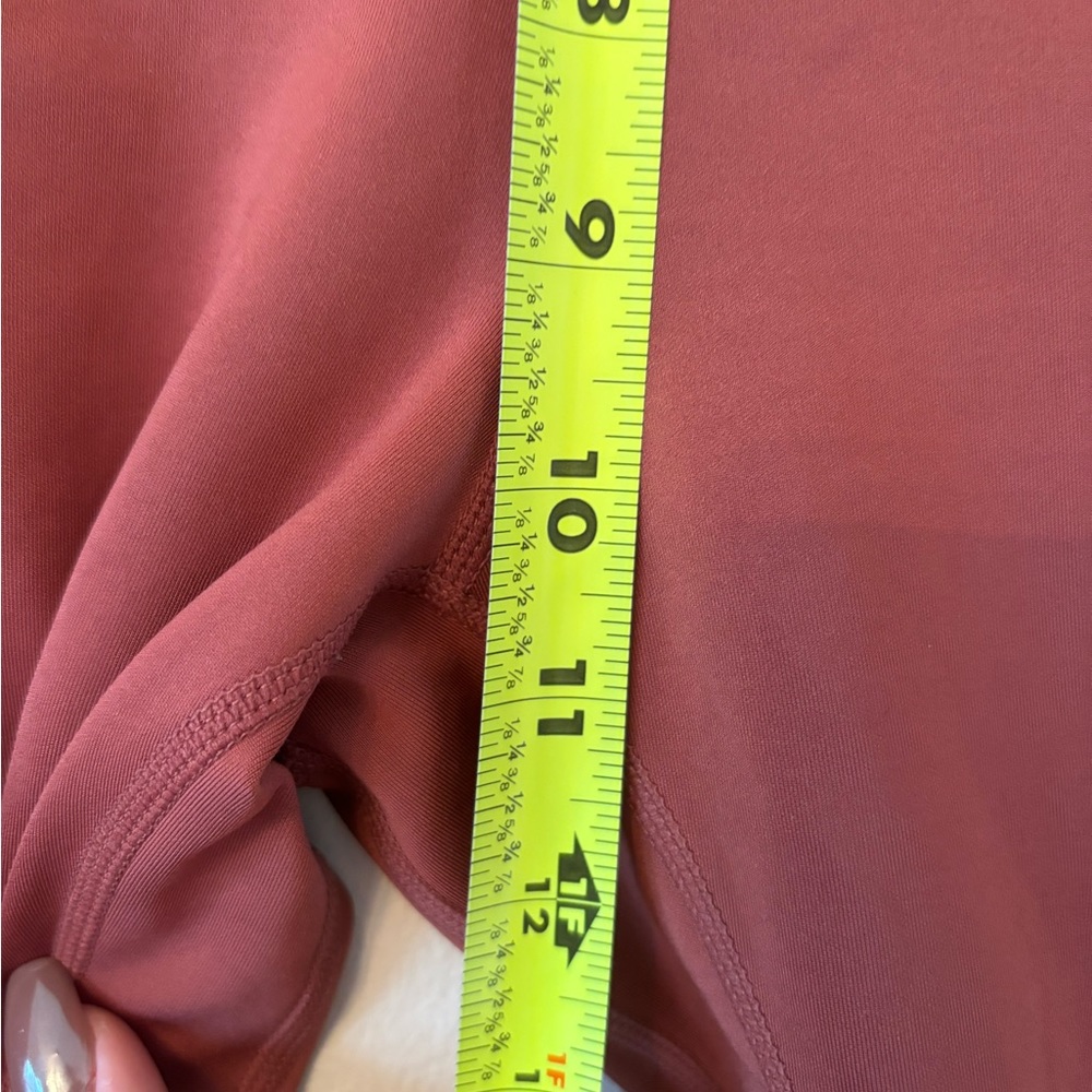 Nike Terracotta Dri-Fit High Rise Leggings Size 1X - Picture 9 of 10